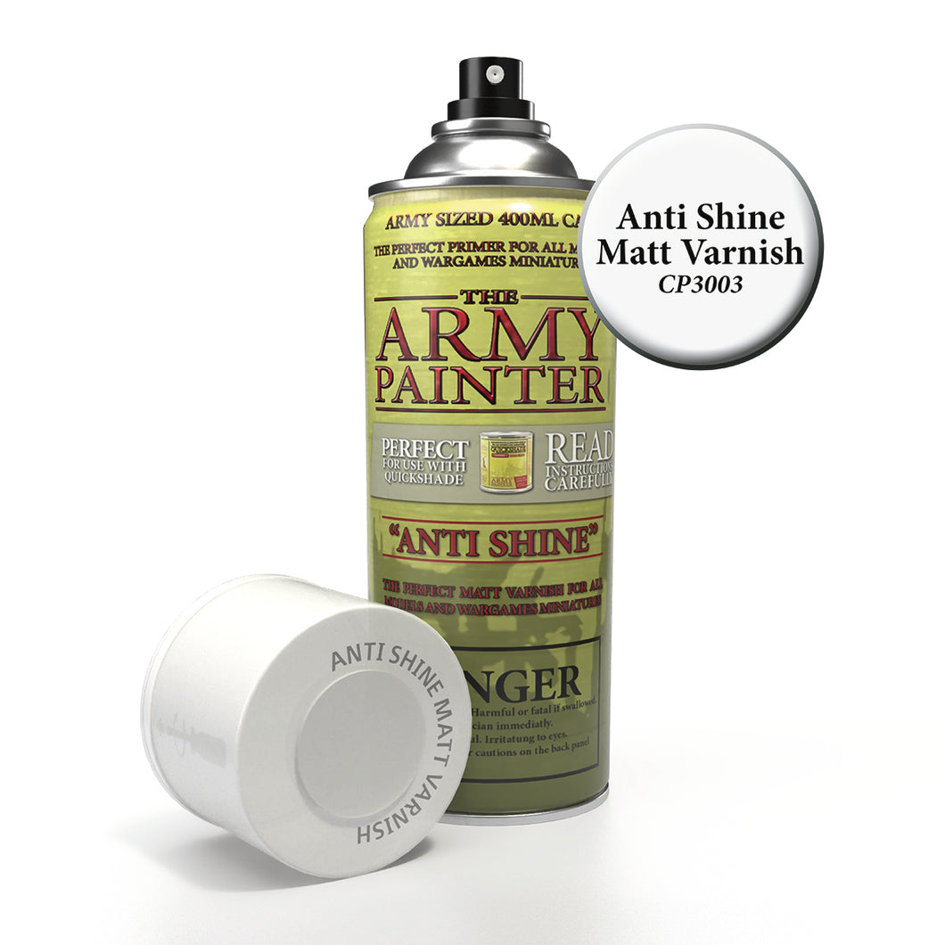 Anti-Shine Matte Varnish Base Primer Army Painter