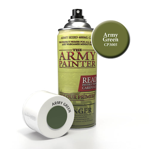 Army Green Colour Primer Army Painter