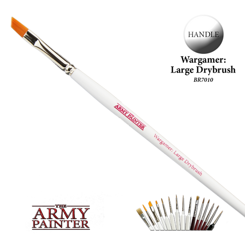 Large Drybrush Wargamer Brush Army Painter