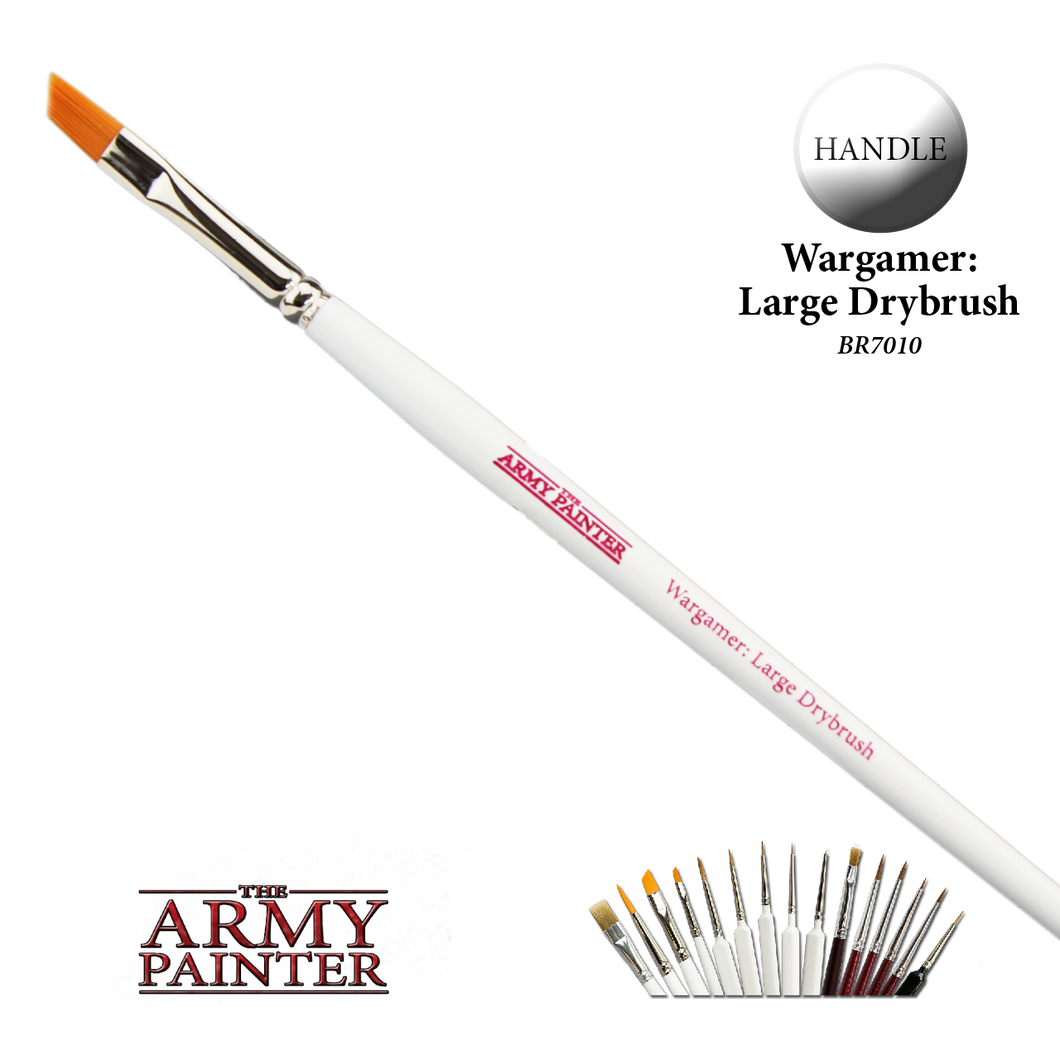 Large Drybrush Wargamer Brush Army Painter