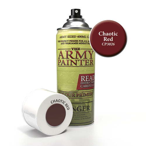 Chaotic Red Colour Primer Army Painter