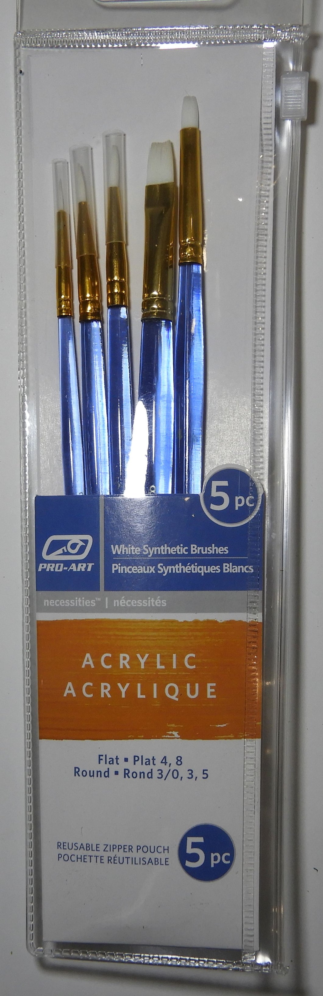 Pro-Art Acrylic Brush Set 5pc