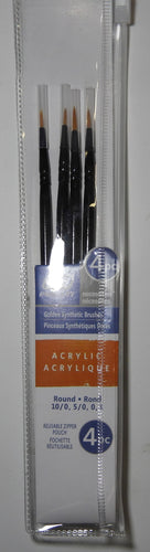 Pro-Art Acrylic Brush Set 4pc
