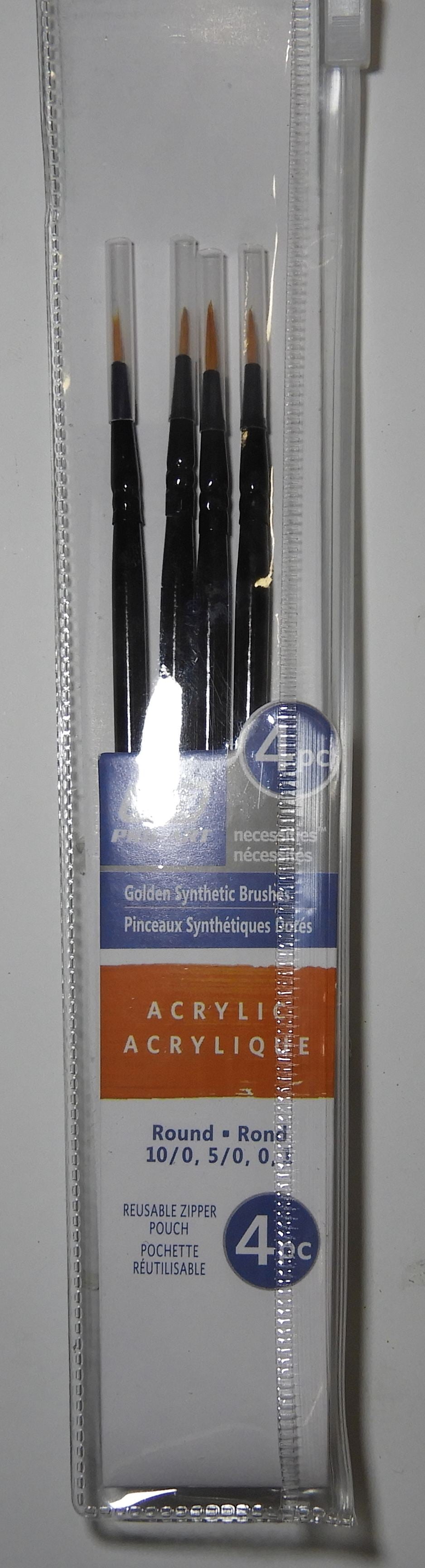 Pro-Art Acrylic Brush Set 4pc