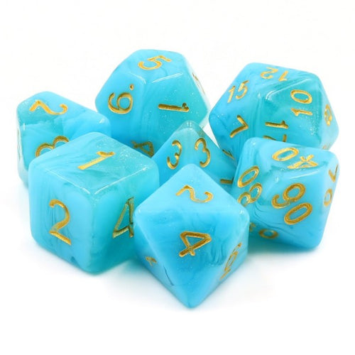 Atlantis Polyhedral Dice Set (7Pcs)