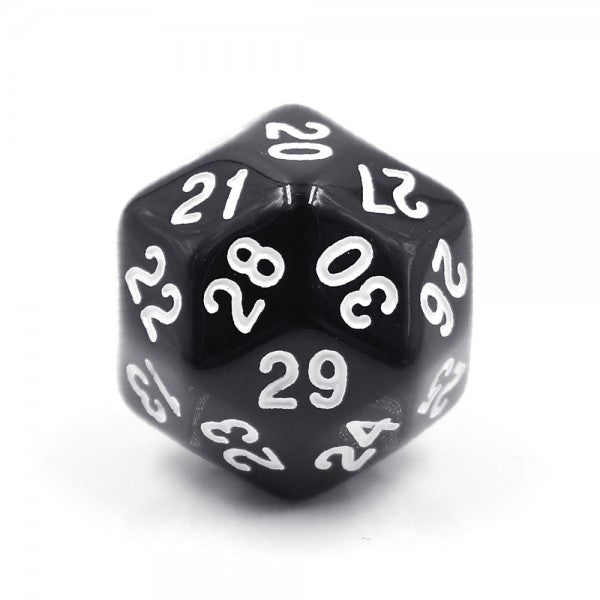 D30 Black with White Font