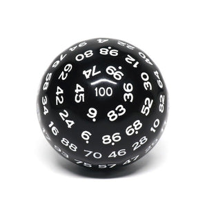D100 Black with White Font