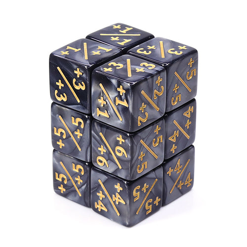 Counter Dice Black Pearl