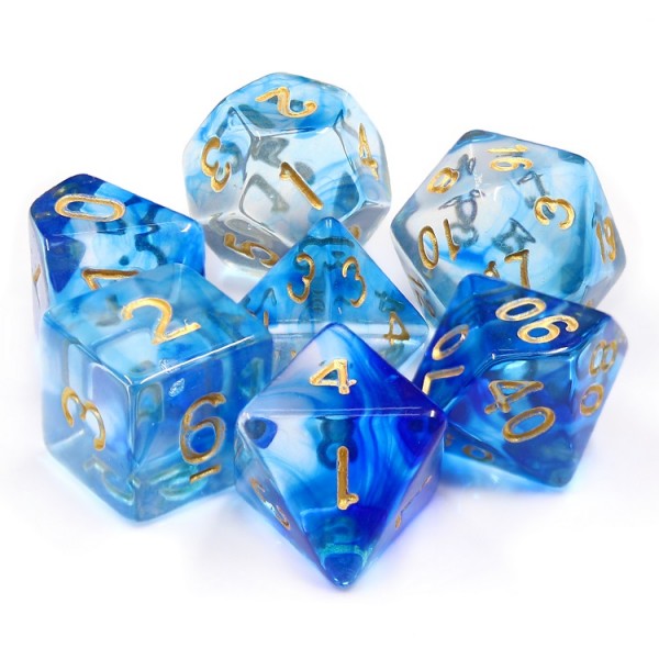 Under the Sea Polyhedral Dice Set (7Pcs)