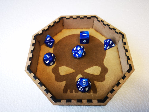 Dice Tray Small Skull