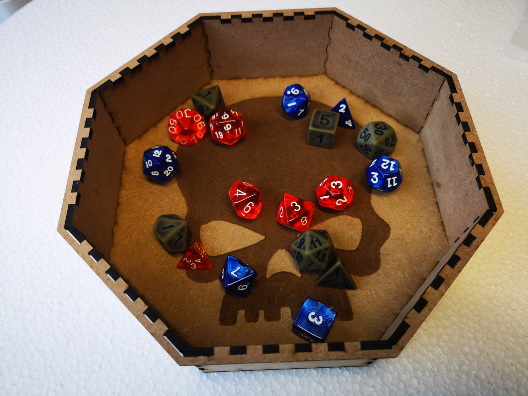 Dice Tray Large Skull