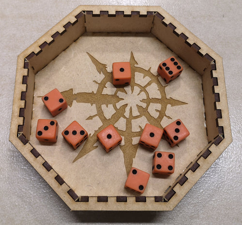 Dice Tray Small Chaos Asymmetrical