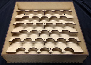 Wall-Mount Paint Rack - 32mm