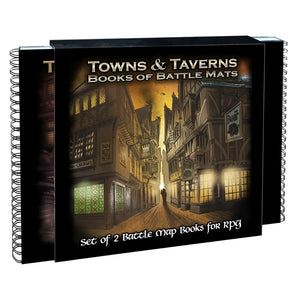Towns & Taverns Book of Battle Mats