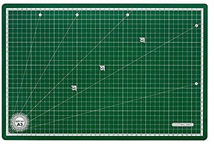 Morn Sun Cutting Mat 600x450 Green