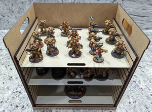 Magnetic Storage - Transport Crate + 50 5x3mm Magnets