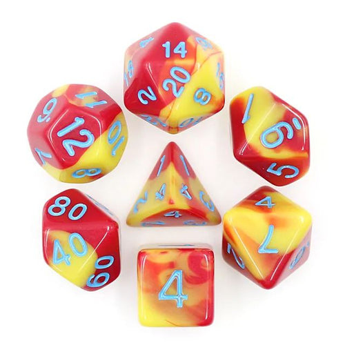 (Red+Yellow)
Blue font Blend dice