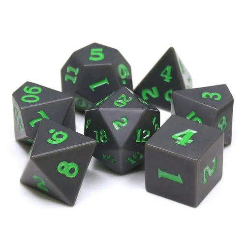 The Moon (Green font) Stars (Sharp Edged)