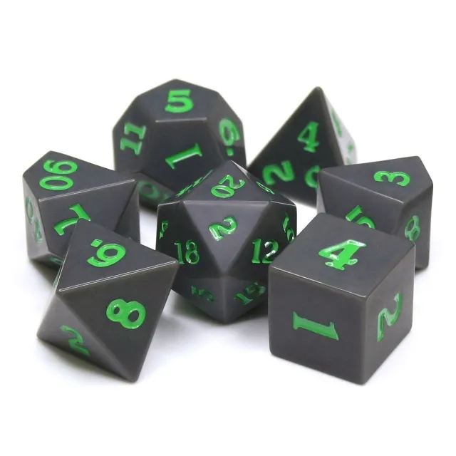The Moon (Green font) Stars (Sharp Edged)