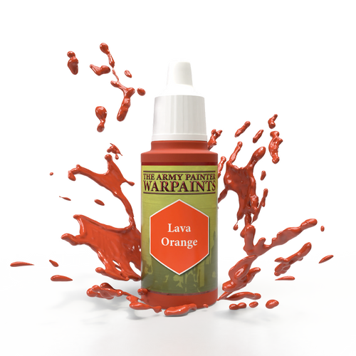 Lava Orange Army Painter Warpaints