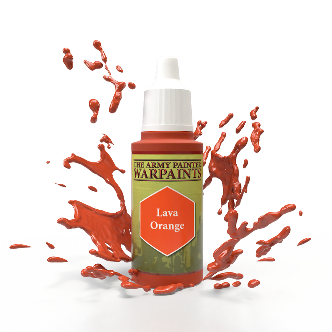 Lava Orange Army Painter Warpaints