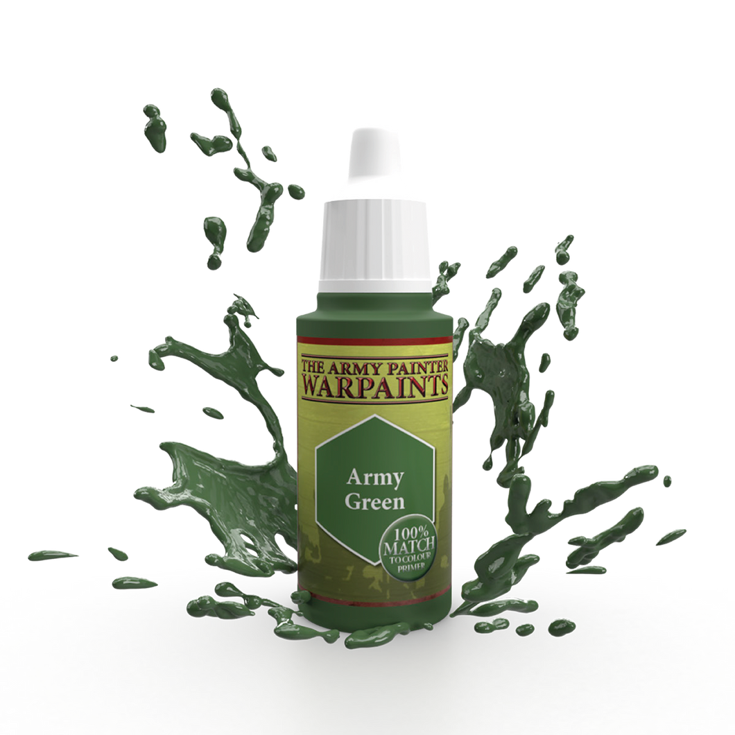 Army Green Army Painter Warpaints