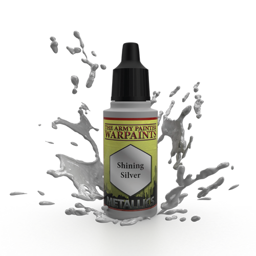 Shining Silver Army Painter Warpaints