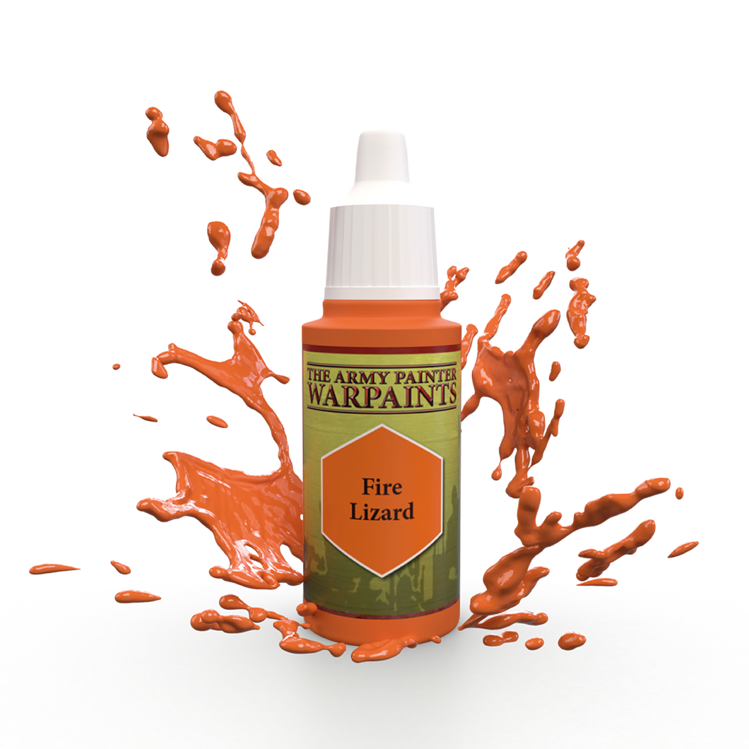 Fire Lizard Army Painter Warpaints