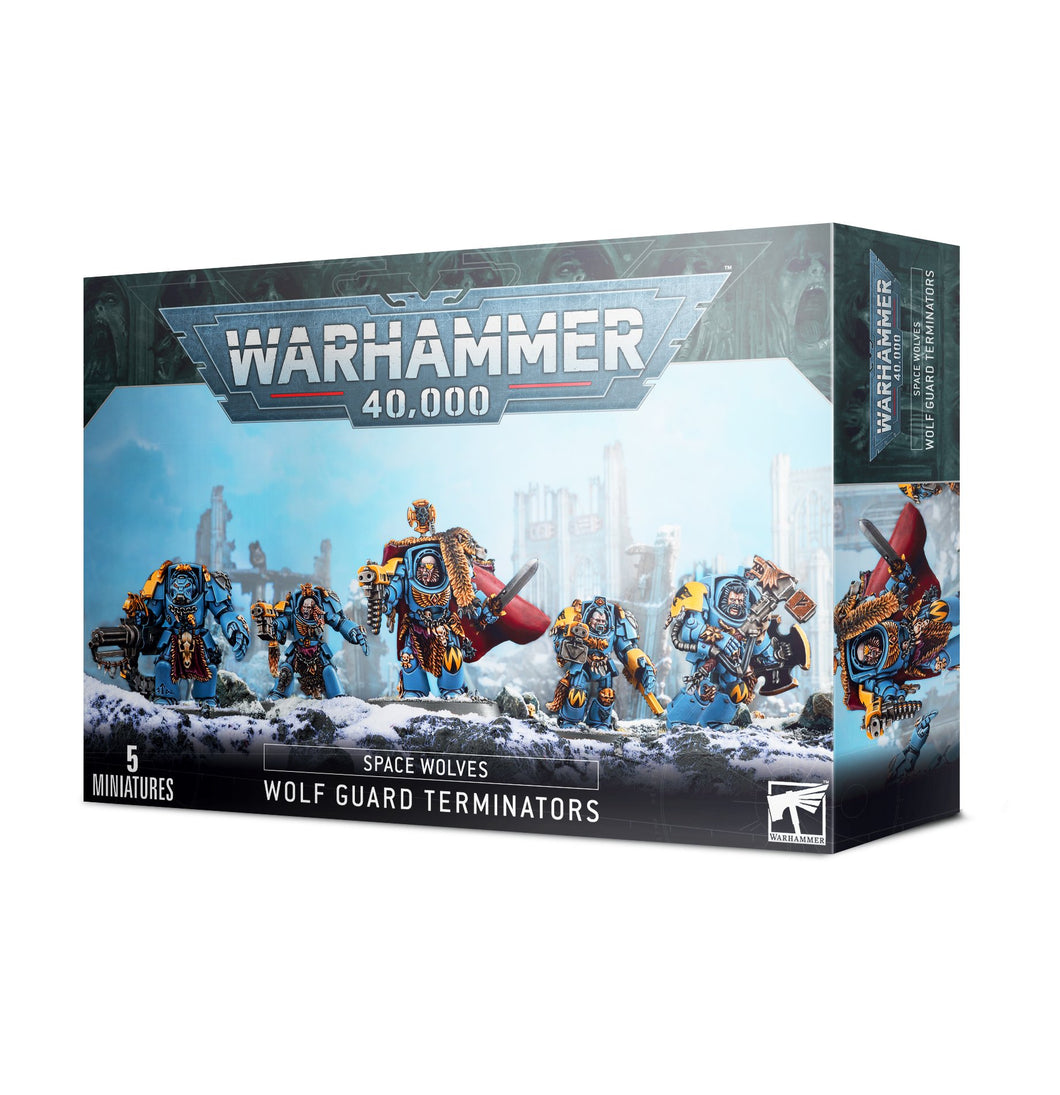 SPACE WOLVES WOLF GUARD TERMINATORS<br>(Shipped in 14-28 days)