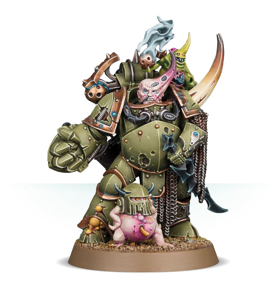 DEATH GUARD: PLAGUE MARINE CHAMPION<br>(Shipped in 14-28 days)