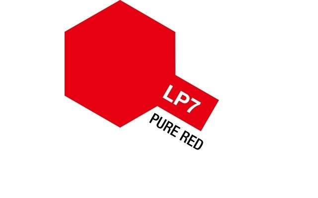 Tamiya LP-7 Pure Red<br>(Shipped in 10-14 days)