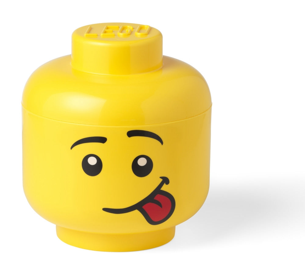 LEGO Room LEGO Storage Head (Small) - Silly<br>(Shipped in 10-14 days)