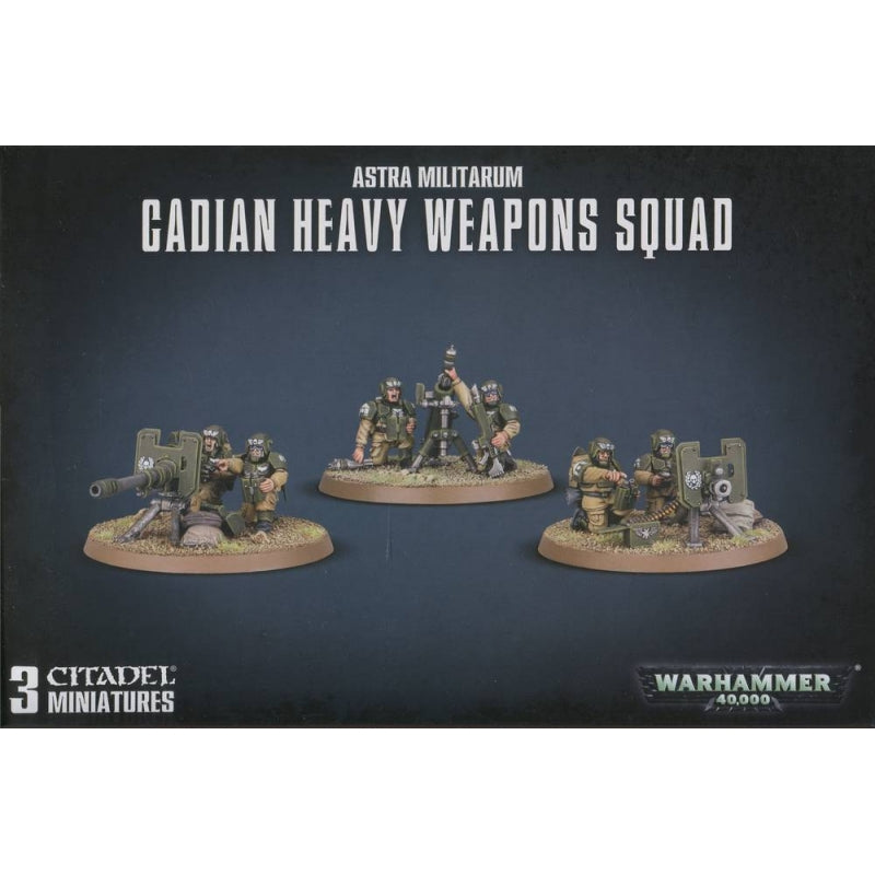 Cadian Heavy Weapons Squad