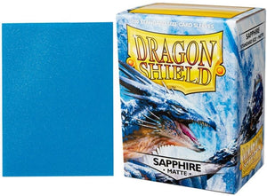 Sapphire Matte Sleeves Dragon Shield