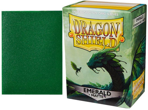 Emerald Matte Sleeves Dragon Shield