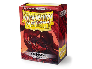 Dragon Shield Classic Crimson Standard Sleeves