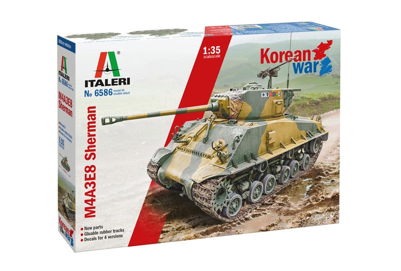 Italeri 1/35 Sherman M4A3E8 “Korean War” DISC<br>(Shipped in 10-14 days)