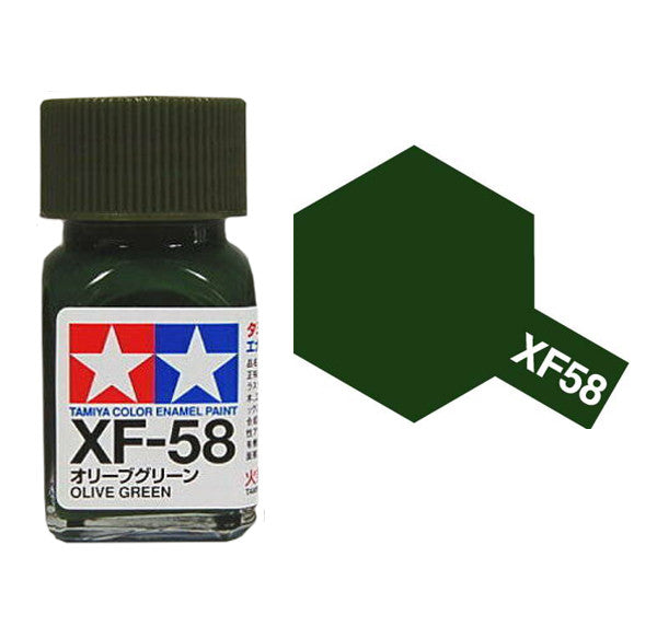 Tamiya XF-58 Olive Green Enamel<br>(Shipped in 10-14 days)