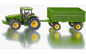 Siku 1/50 John Deere Tractor with Trailer<br>(Shipped in 10-14 days)