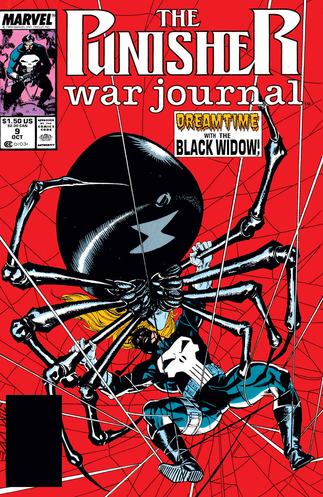 The Punisher War Journal #9 1989