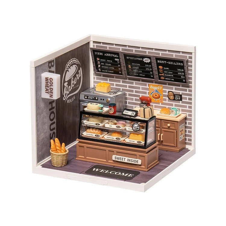 Robotime Super Creator - Golden Wheat Bakery<br>(Shipped in 10-14 days)