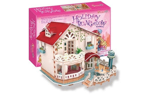 CubicFun Holiday Bungalow Dollhouse 114pcs<br>(Shipped in 10-14 days)