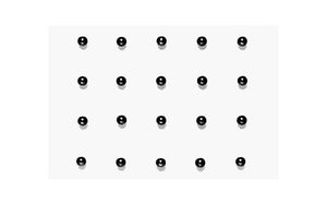 Tamiya 3mm L/Weight Diff Balls (20)<br>(Shipped in 10-14 days)