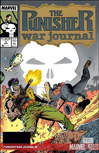 The Punisher War  Journal #4 1988