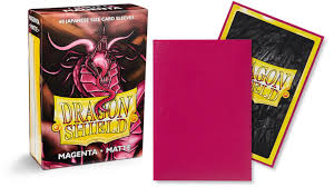 Magenta Sleeves Japanese Dragon Shield