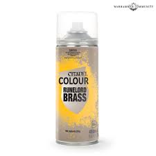 Runelord Brass Spray Primer Citadel