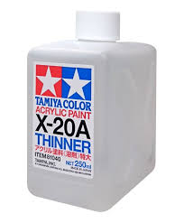 X-20A THINNER (250ML) ACRYLIC
