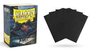 Black Matte Sleeves Dragon Shield