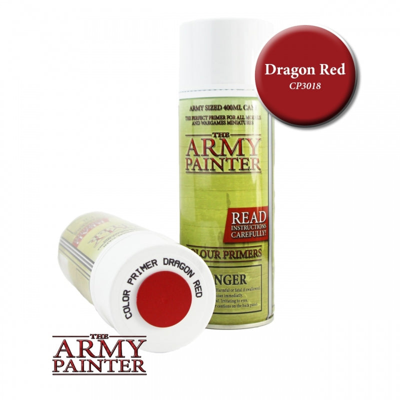 Dragon Red Colour Primer Army Painter