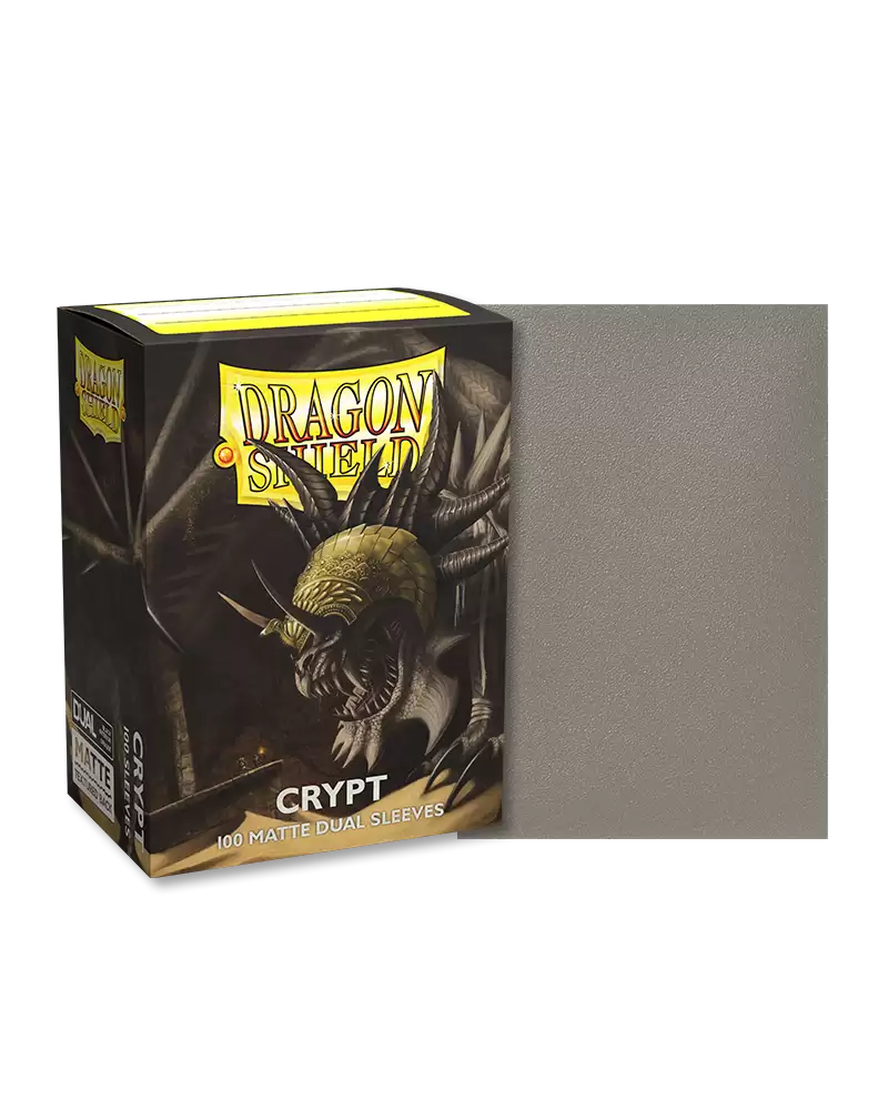 Crypt Dual Matte Standard Sleeves DragonShield